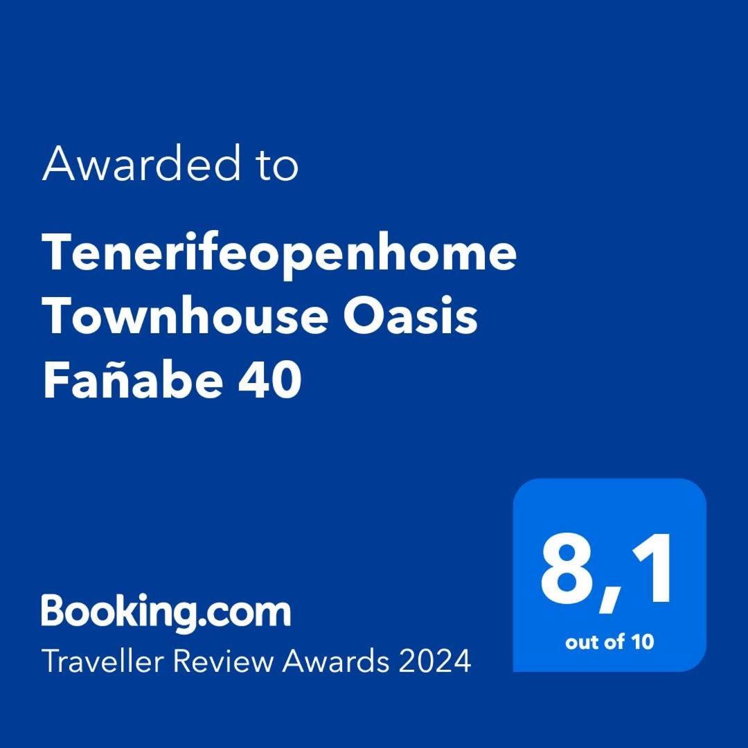 Tenerifeopenhome Townhouse Oasis Fanabe 40 아데제 외부 사진